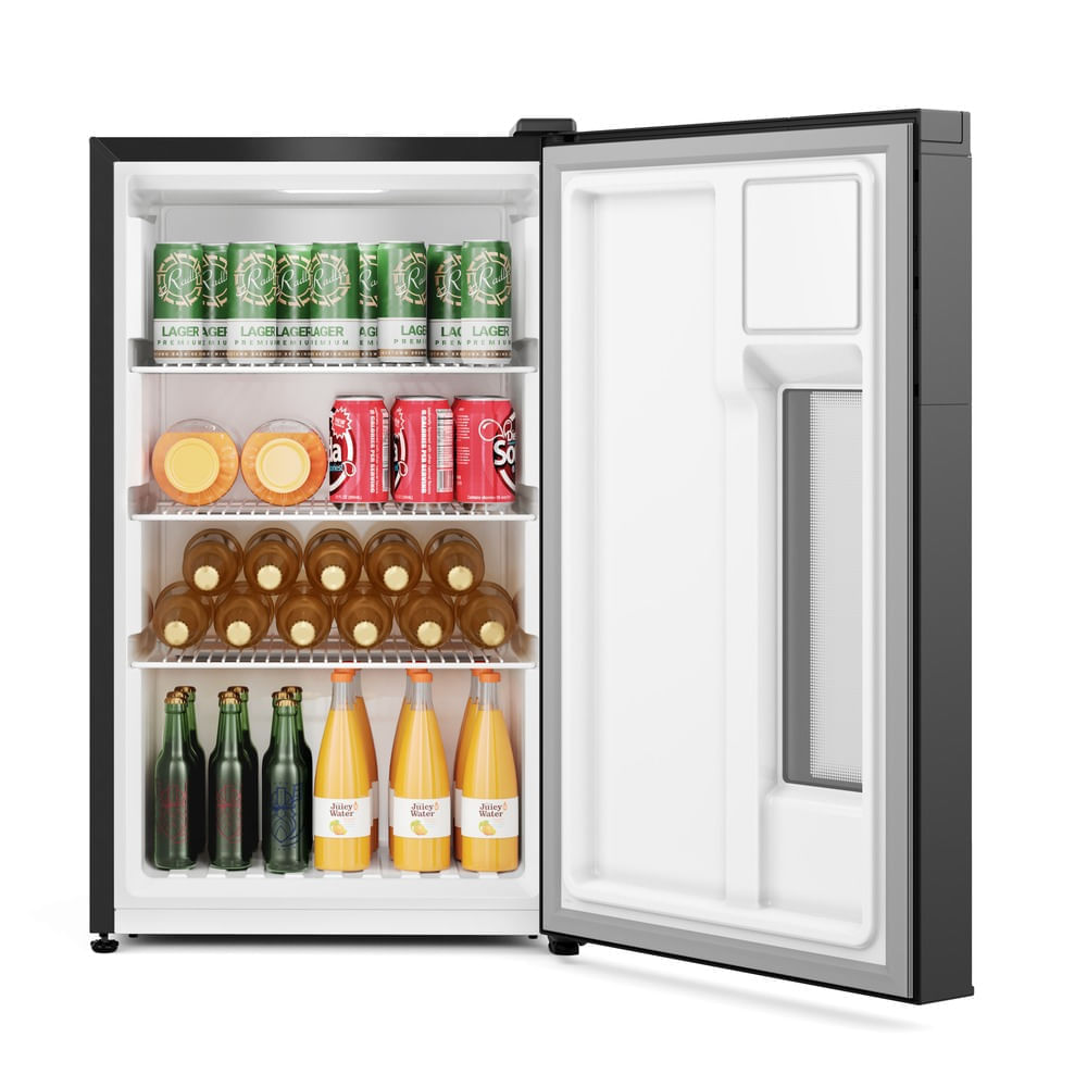 Miniatura Cervejeira Electrolux Home Bar Frost Free de 100 Litros Preta - EB10C