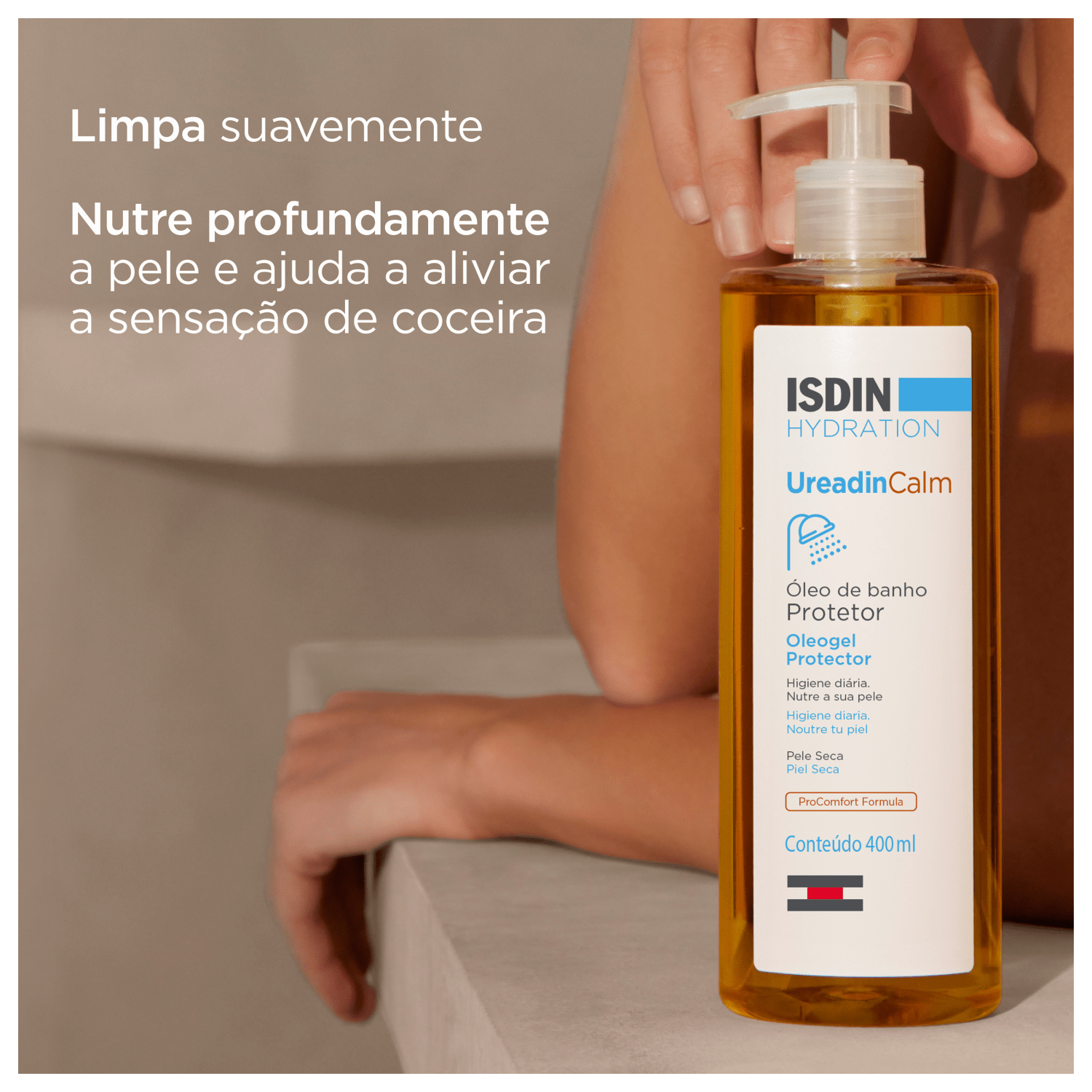 ISDIN Hydration Ureadin Calm - Óleo de Banho 400ml