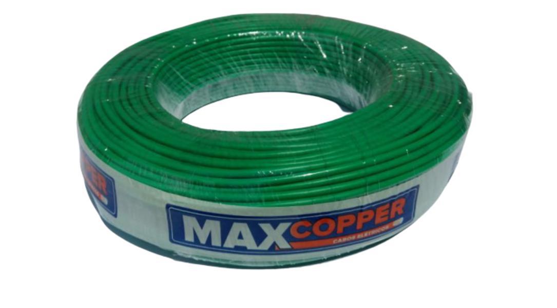 Miniatura Cabo Flexível Maxcopper 10,0mm Verde - 100m
