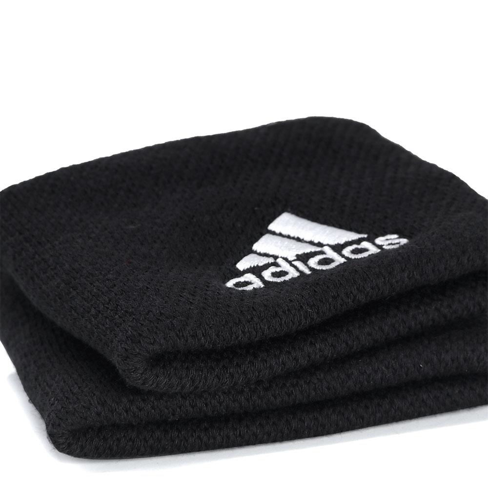 Miniatura Munhequeira Adidas Curta com 02 Unidades - Preta