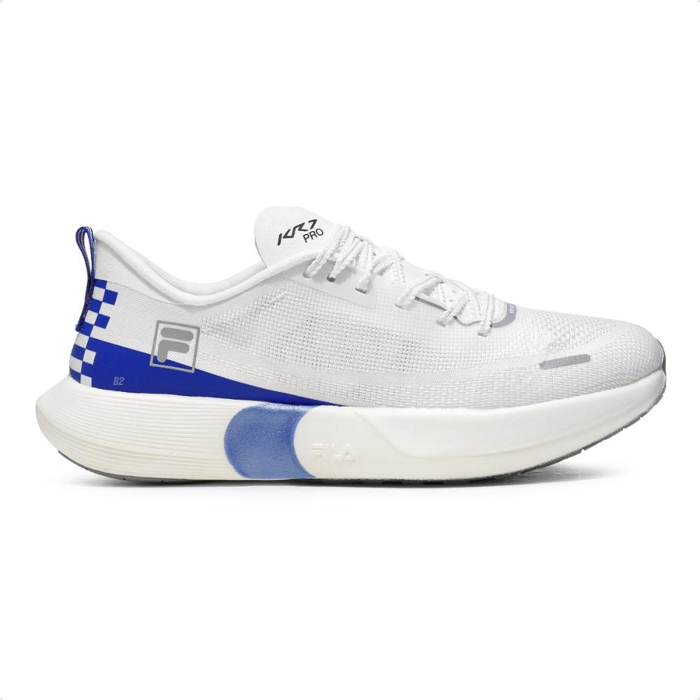 Miniatura Tênis Fila Kr7 Pro Speed Tech Masculino Branco / Azul - 38
