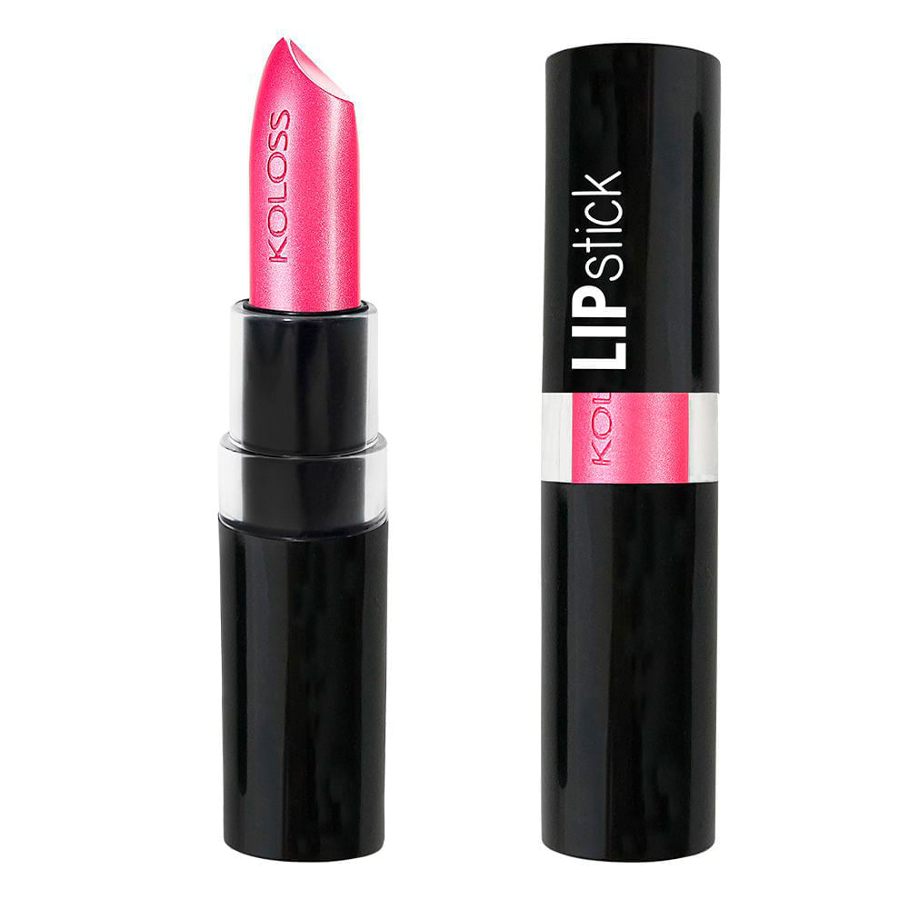 Miniatura Batom LIPstick Koloss Makeup Cor 137 Rosa Laquê