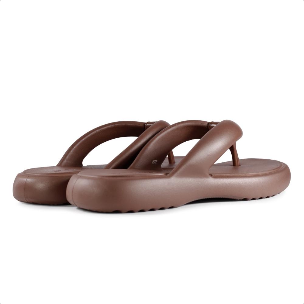 Miniatura Chinelo Melissa Free Low Feminino Marrom - 33/34