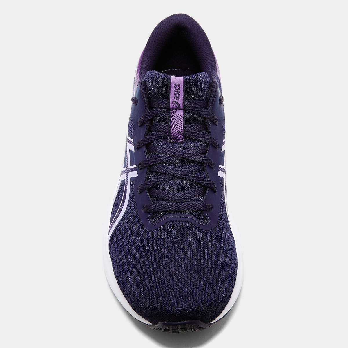 Miniatura Tênis Asics Patriot 14 Feminino Marinho+Roxo - 34