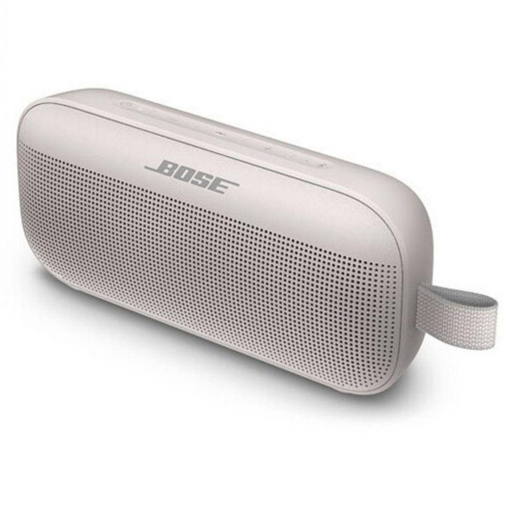 Miniatura Caixa Som Bose Soundlink Flex Bluetooth Speaker White Smoke