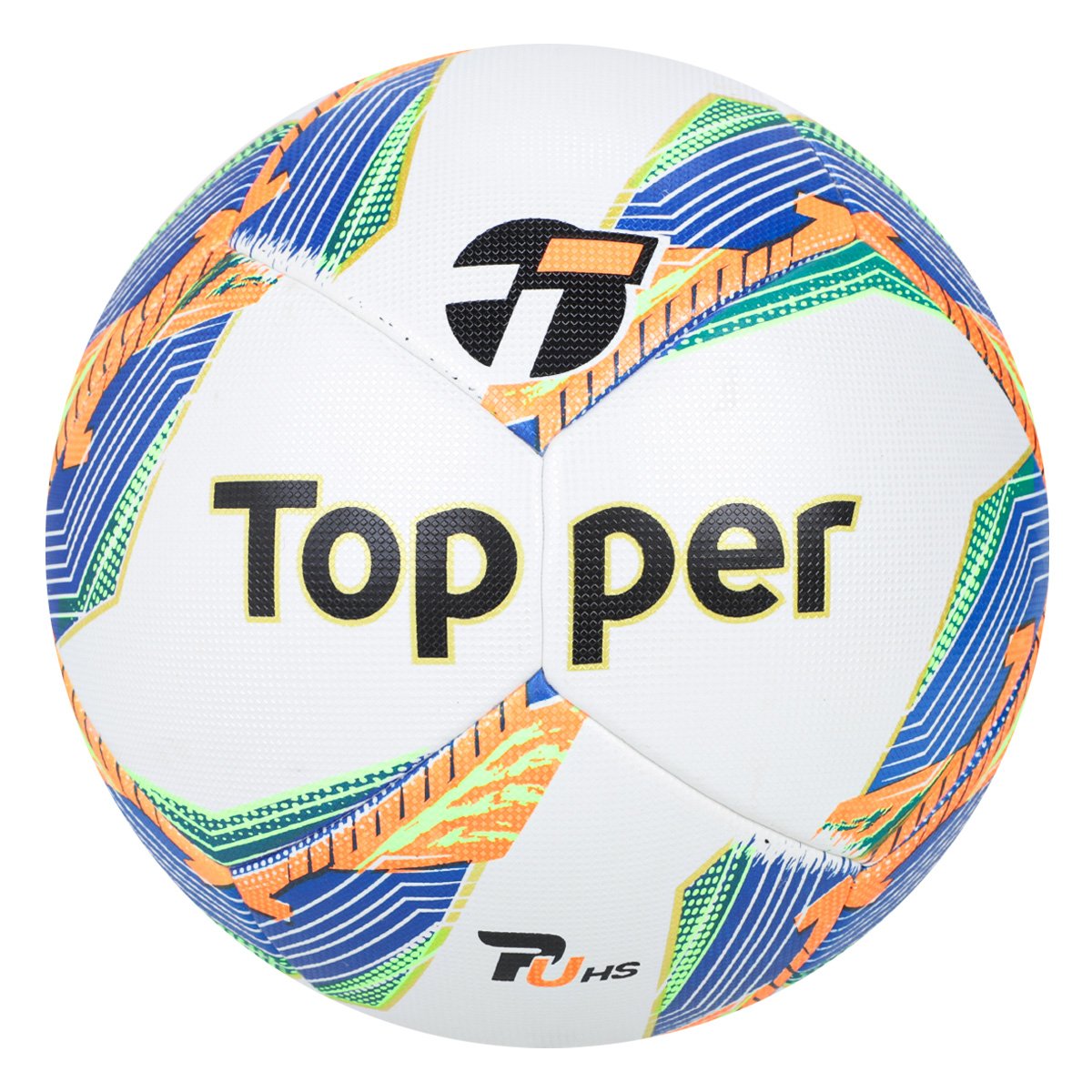 Miniatura Bola de Futebol Campo Topper Samba Pro 2024 Branco+Azul