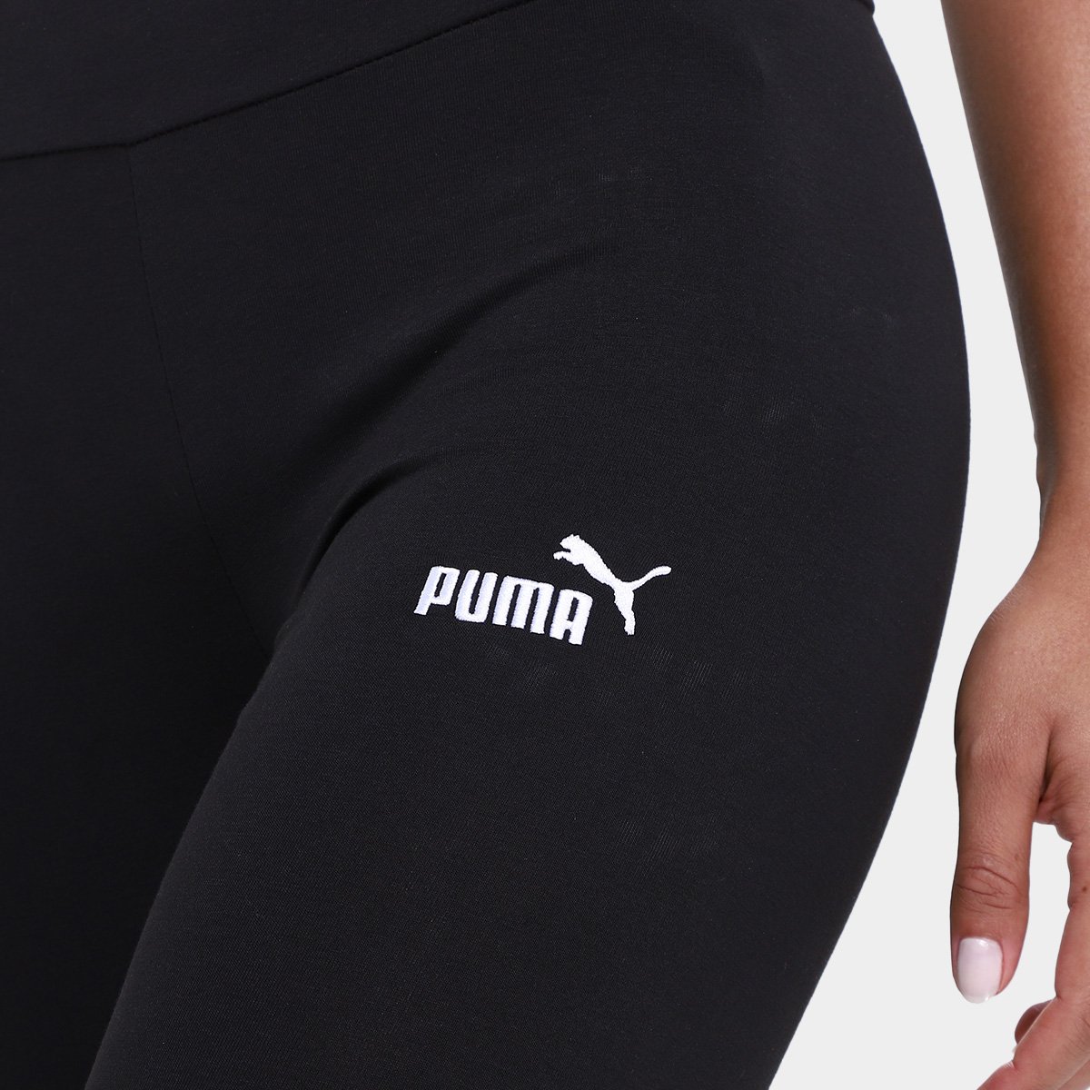 Miniatura Calça Puma Legging No. 1 Logo Feminina Preto - G