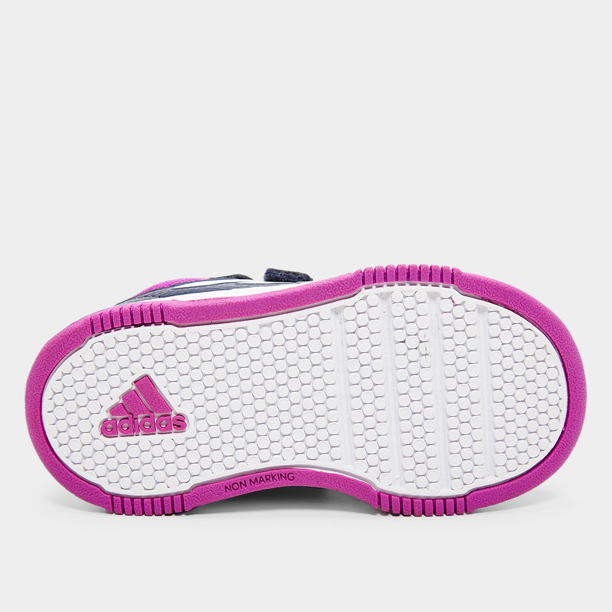 Miniatura Tênis Infantil Adidas Tensaur Sport 2.0 Preto+Lilás - 18
