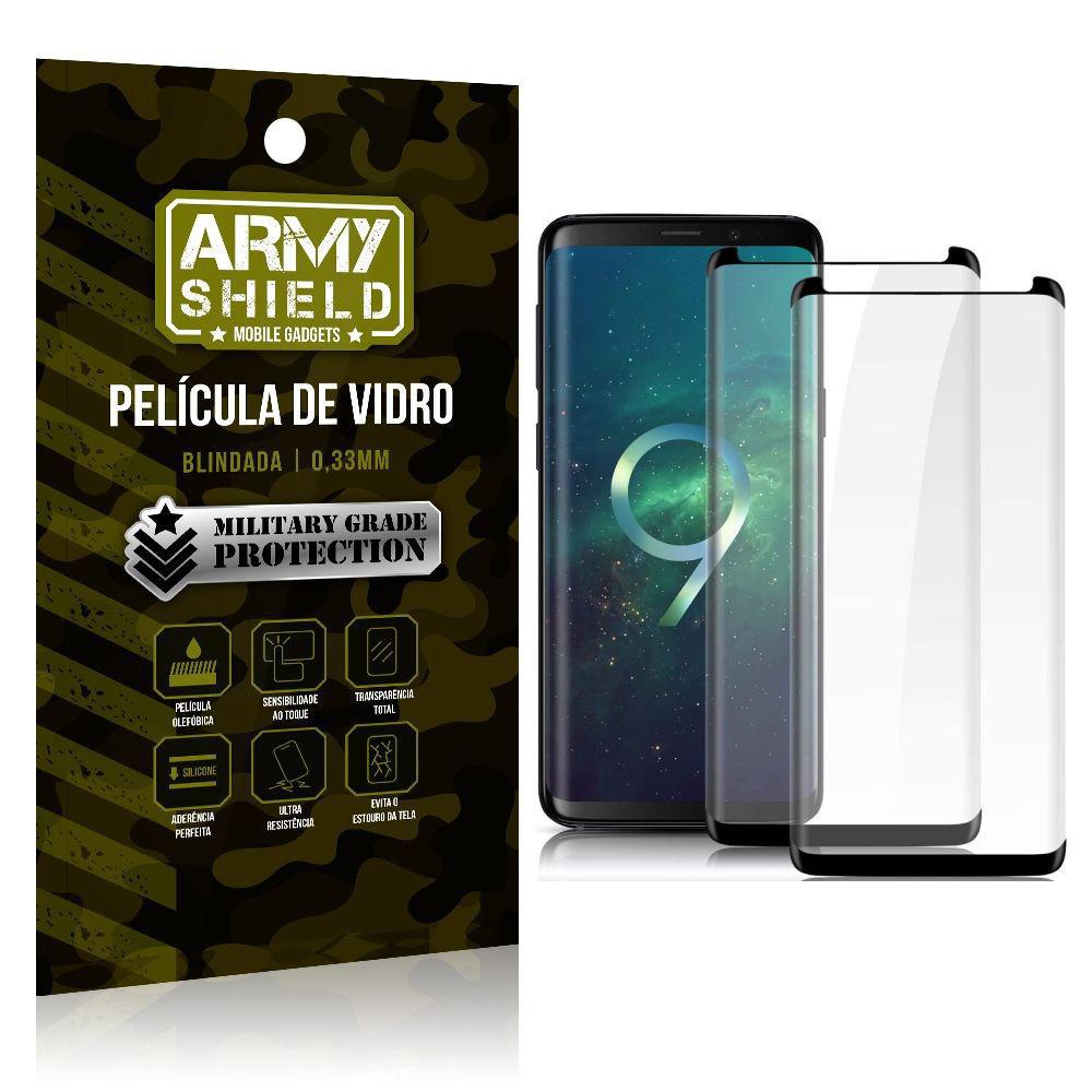 Miniatura Kit 2 Películas Vidro Blindada 3D Full Cover Galaxy S9 Plus