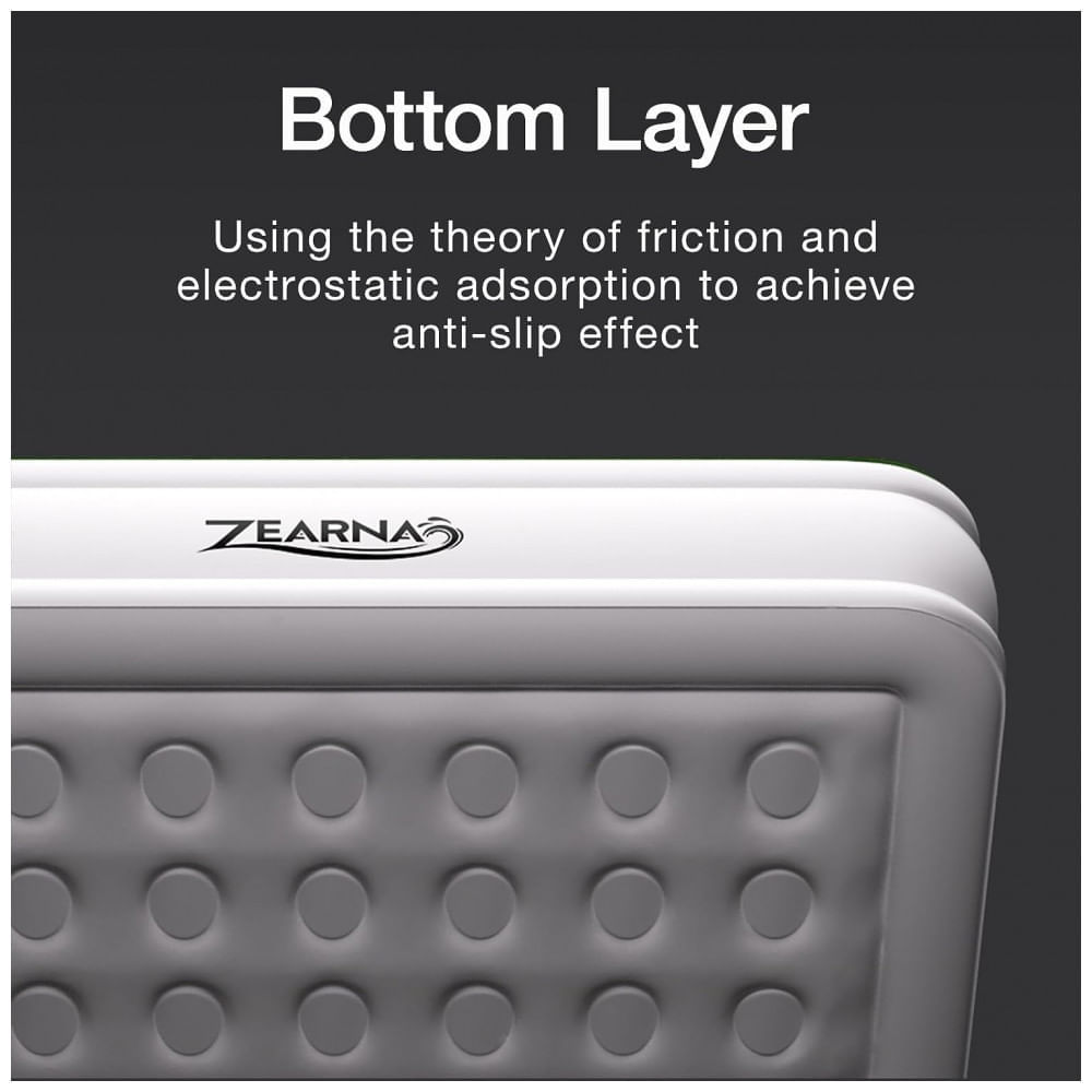 Miniatura Colchão Inflável Solteiro com Bomba Embutida, Para até 300KG, Zearna, Verde