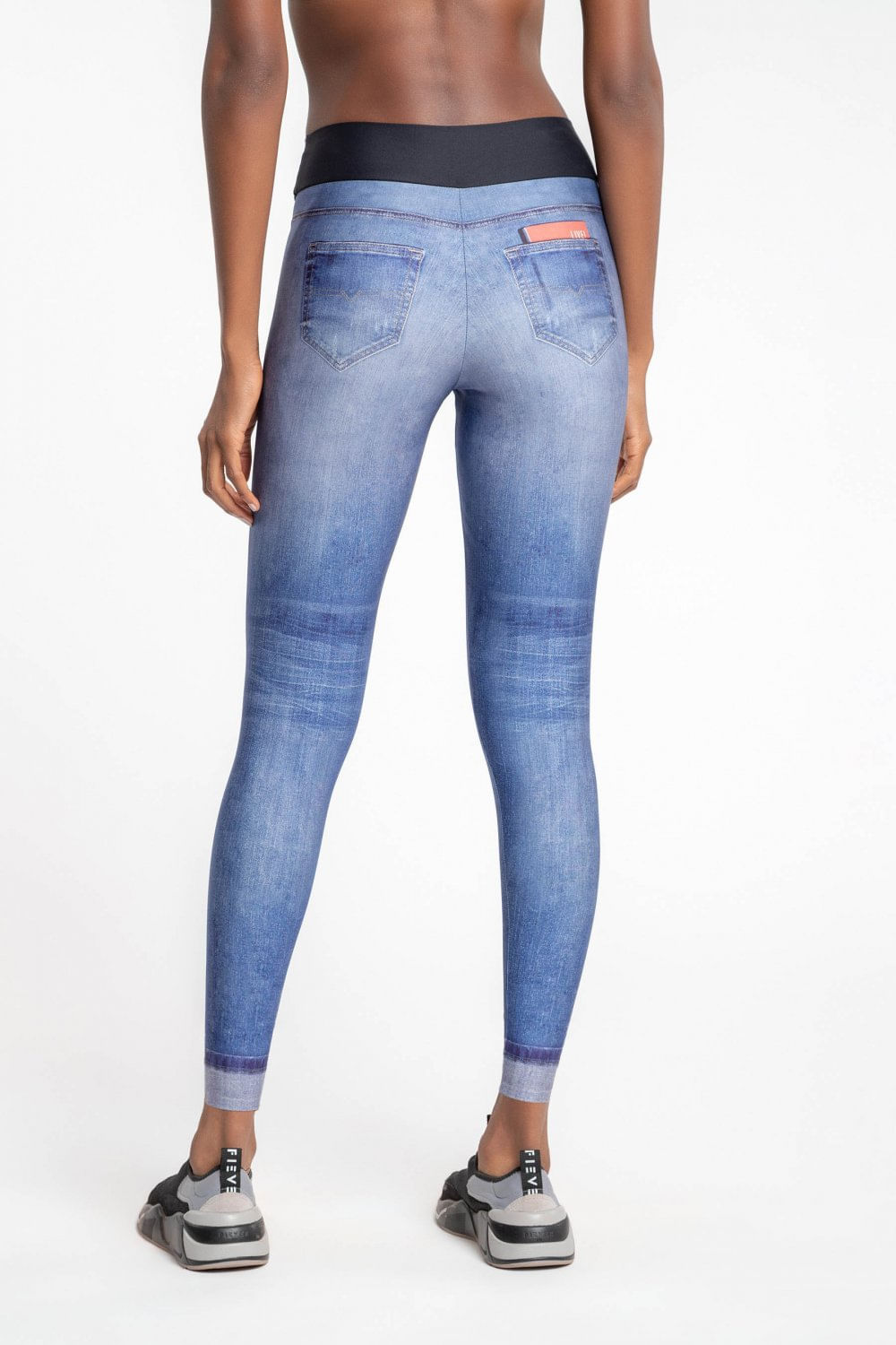 Calça Legging Jeans Original Essential - Jeans Claro - LIVE! BLUE - Azul - Female - m - M