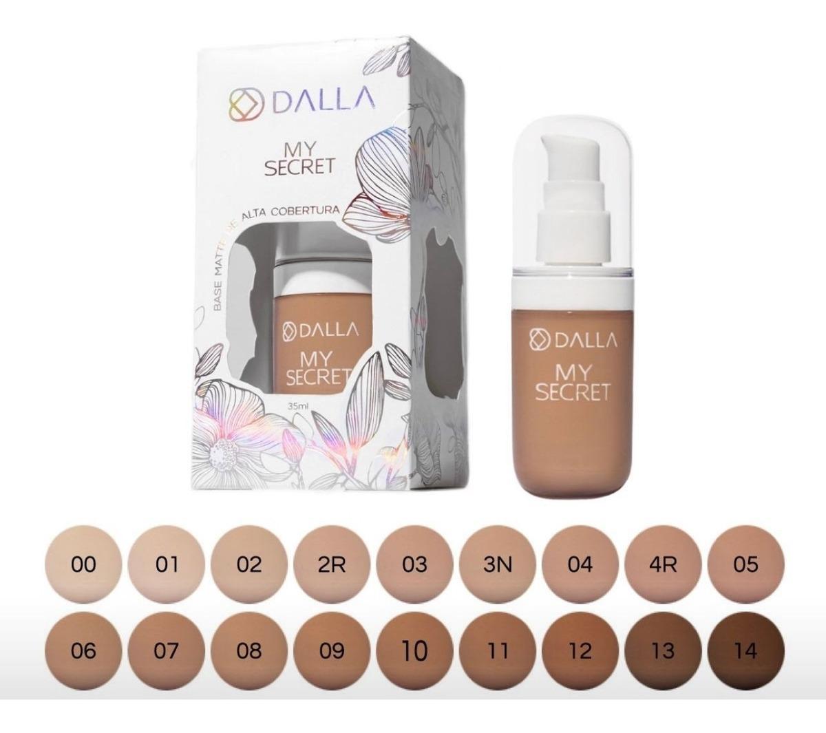 Miniatura Base Facial Matte Alta Cobertura My Secret Dalla Makeup 3N