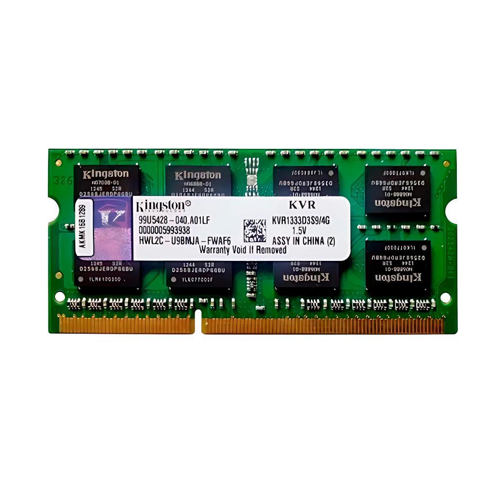 Miniatura Kit 2X Memória Kingston 4Gb Ddr3 1333Mhz Kvr1333D3S9/4G