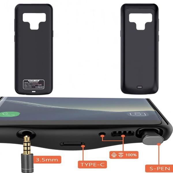 Miniatura Capa Case Para Galaxy Note 9 Com Recarregável Extra 5.000