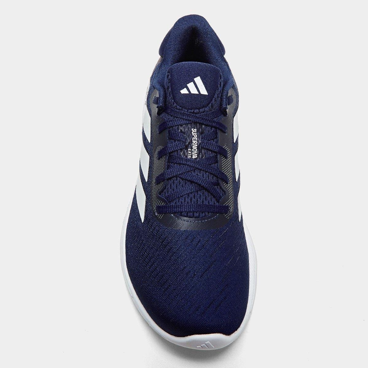 Miniatura Tênis Adidas Supernova Ease Masculino Marinho+Cinza - 38