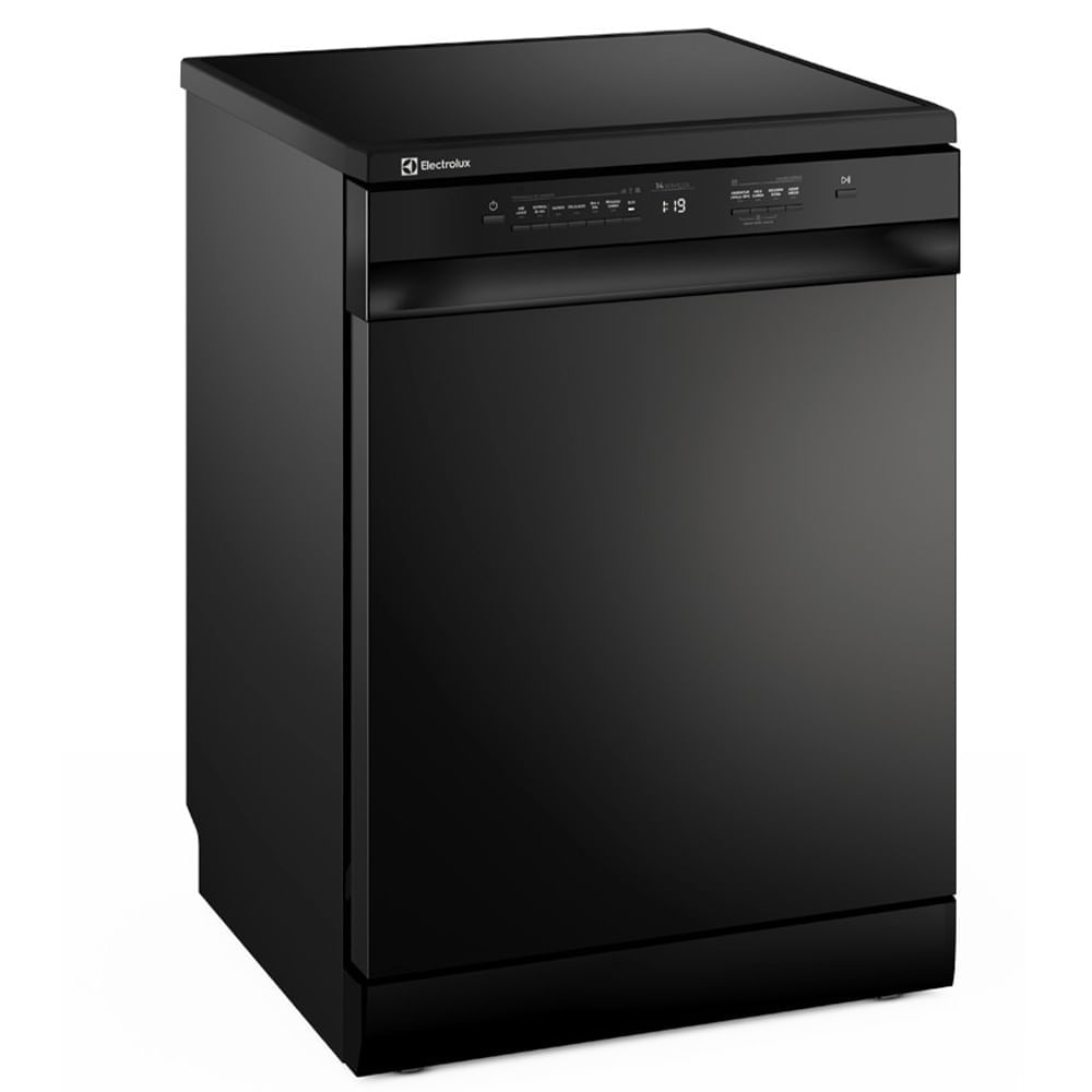 Miniatura Lava-Louças Electrolux Preta, 14 Serviços com Programa Lava e Seca 50' - LP14E 110