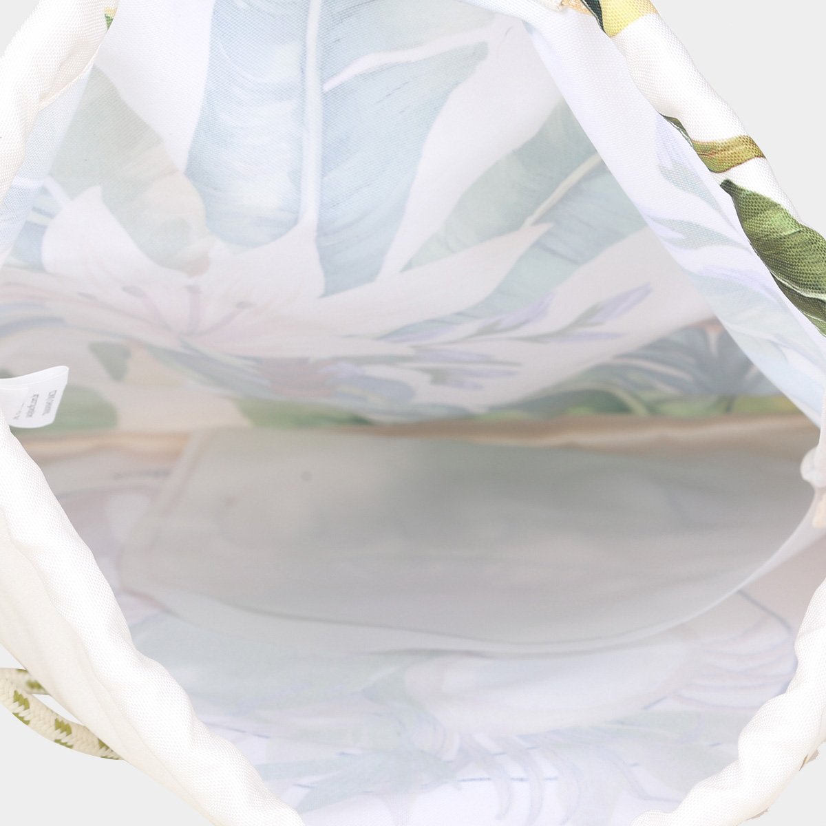 Bolsa Farm Praiana Tropicália Feminina Off White