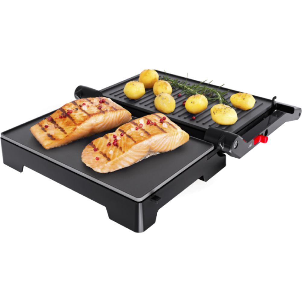Miniatura Mini Grill Elétrico Oster Inox 2 Em 1 Ogrl230 220V 220v