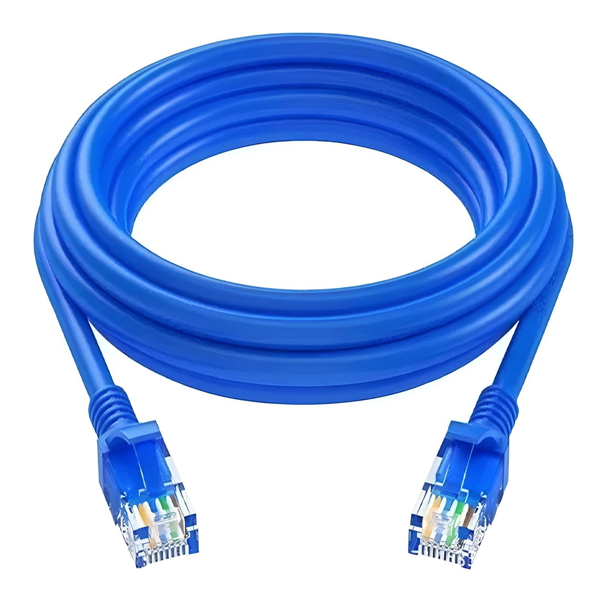 Miniatura Cabo De Rede Cat5 5 Metros 5M Patch Cord Rj45 Lan Internet