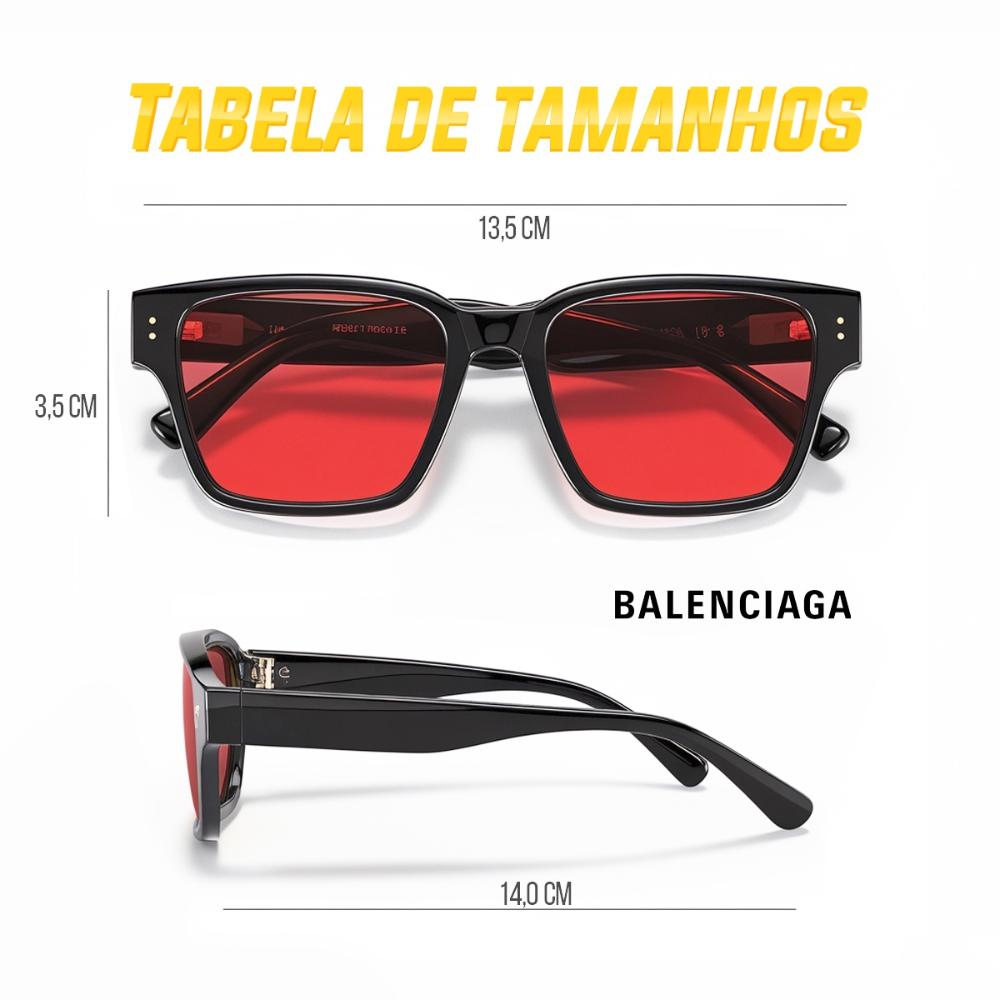 Miniatura Óculos de Sol Balenciaga Unissex BB0003S Dourado