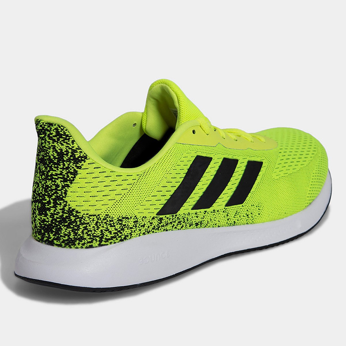 Miniatura Tênis Adidas Endo Run Masculino Amarelo+Preto - 38