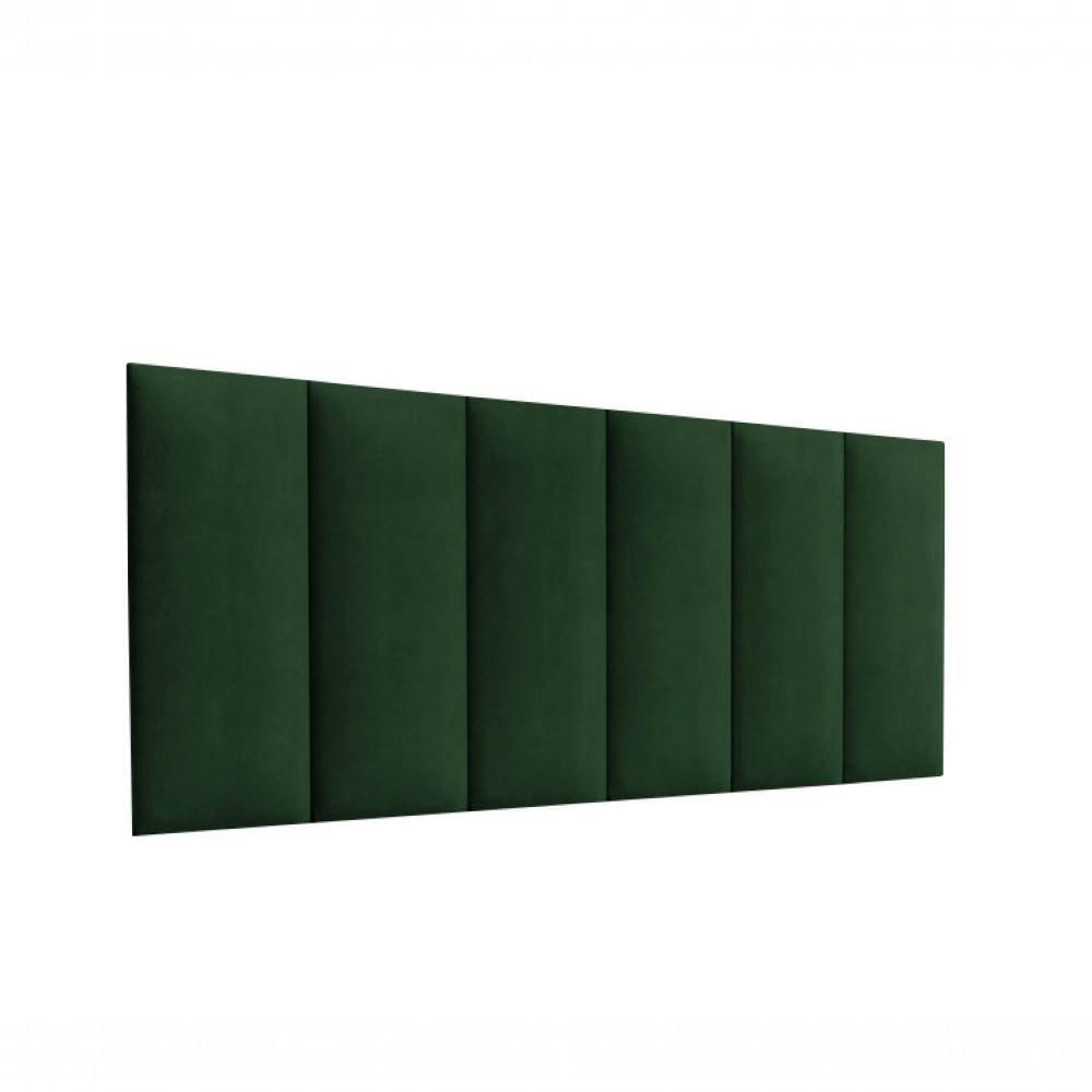 Miniatura Painel De Cabeceira Lalus Casal 1.40 Verde Musgo 001 Dobravel - D&v - Lm Moveis