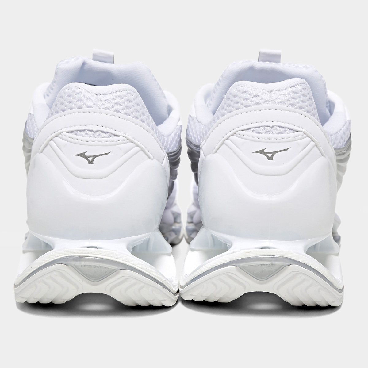 Miniatura Tênis Mizuno Wave Prophecy 13-S Masculino Branco+prata - 37