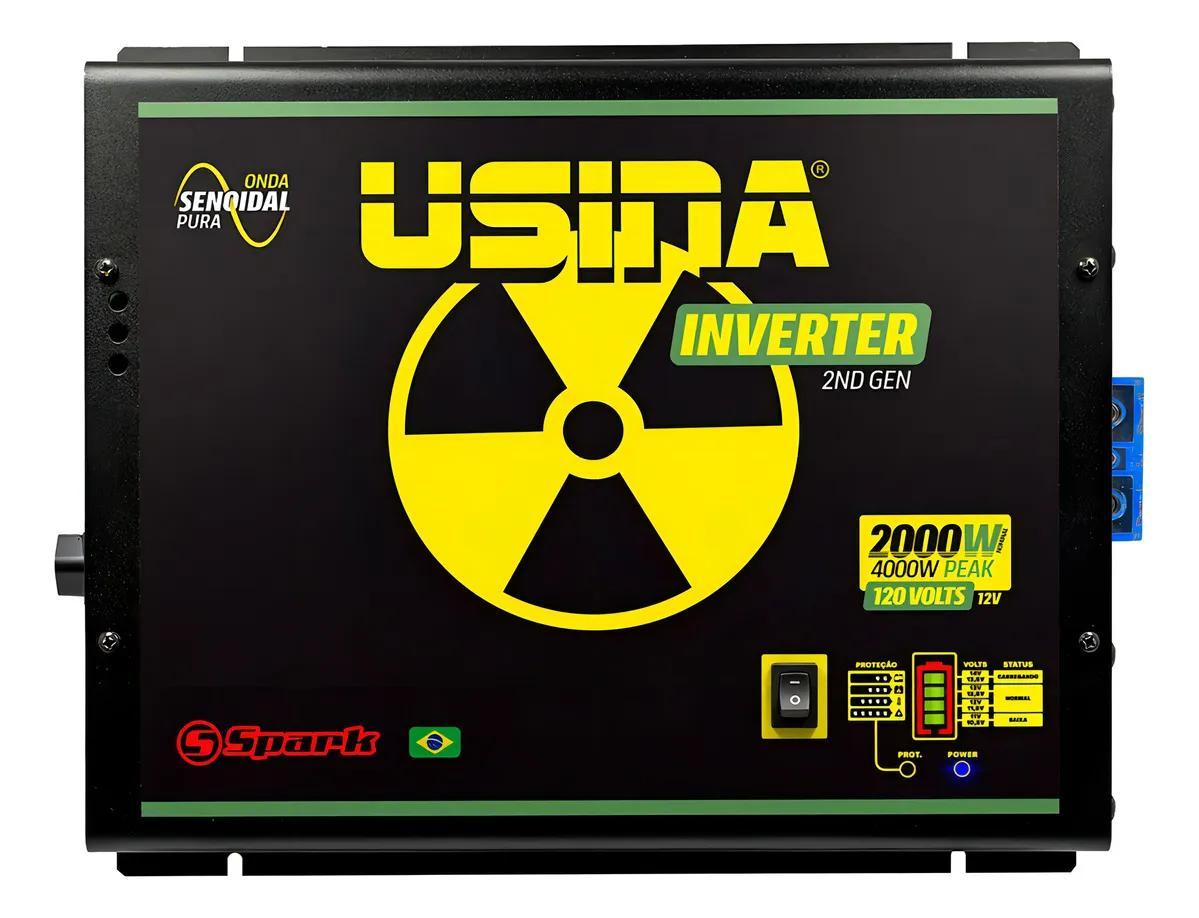 Miniatura Inversor Tensão Senoidal Usina Inverter 2000W 4000W 12V 120V