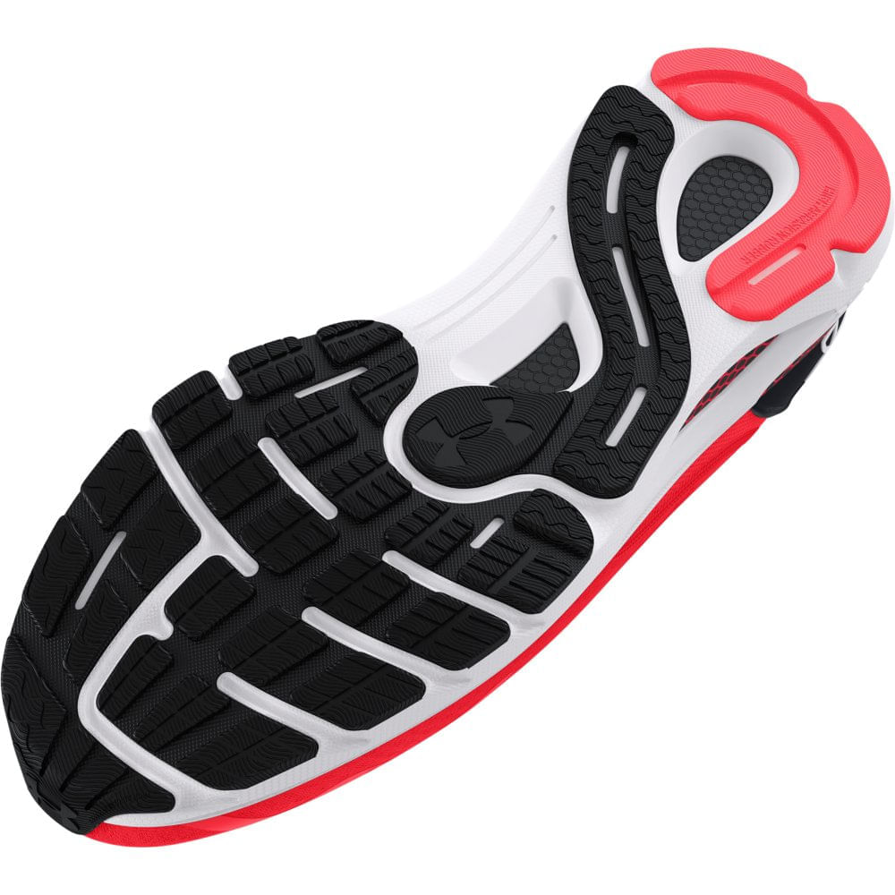 Miniatura Tênis de Corrida Masculino Under Armour HOVR Sonic 6 Vermelho - 38