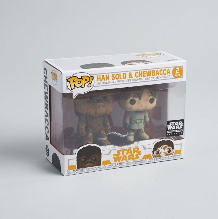 Miniatura Funko Pop Star Wars Box Smugglers Bounty Han Solo