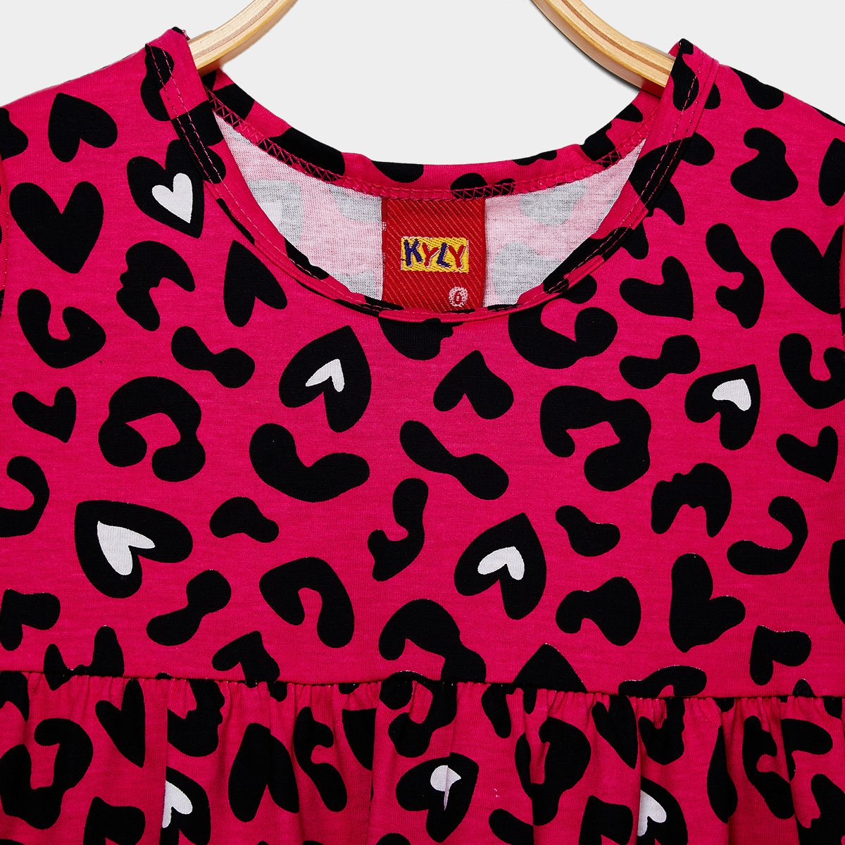 Miniatura Vestido Infantil Kyly Menina Rosa - 4A