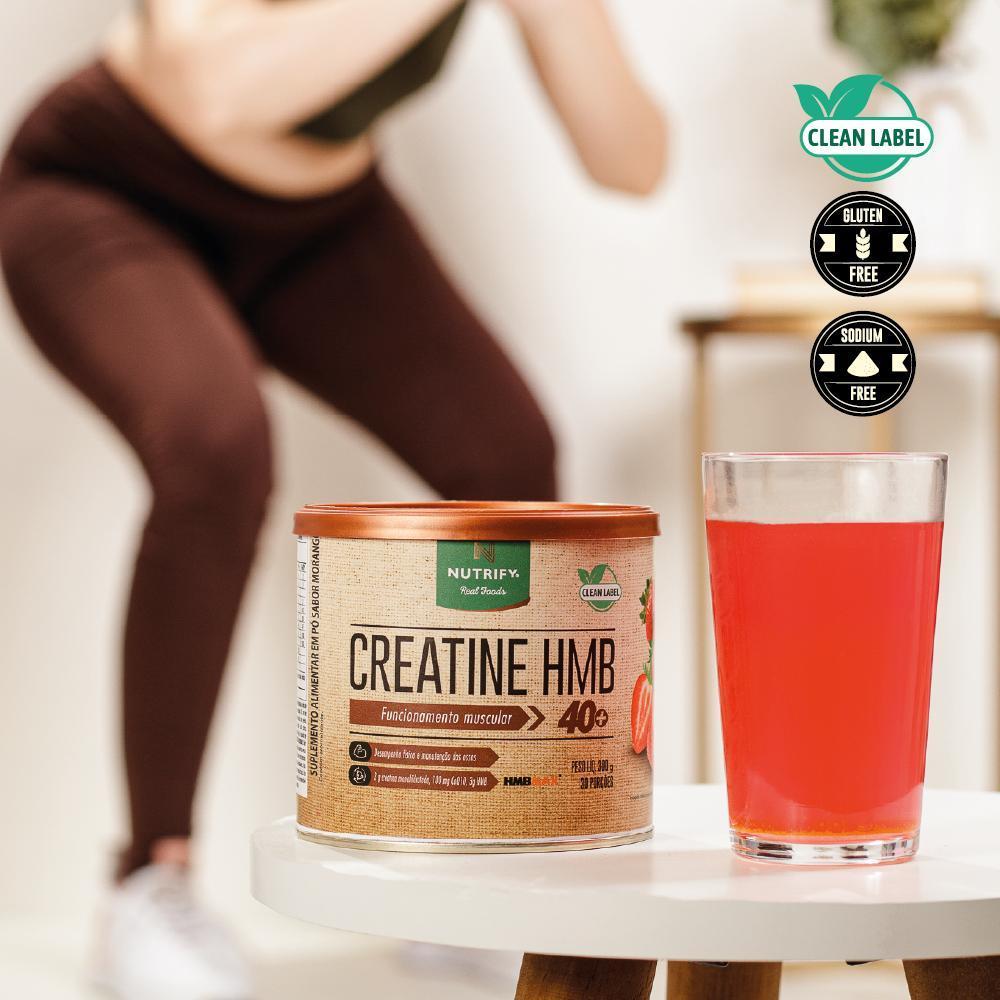 Miniatura Creatine Hmb Nutrify 300G - Morango