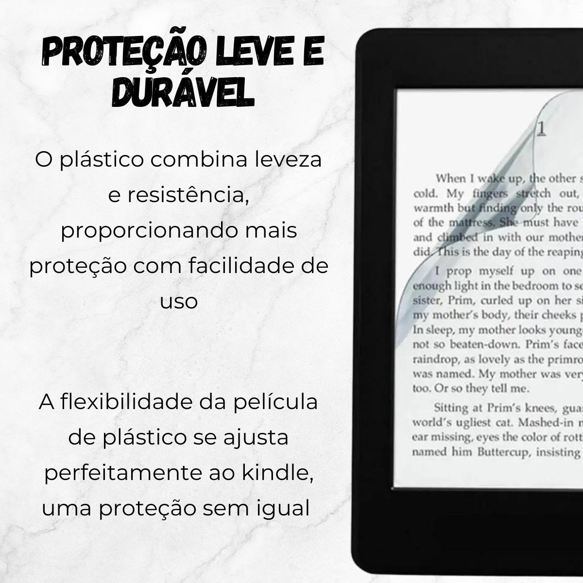 Miniatura Película Plástico Proteção Para Kindle 12 Básico 6.0 Rs23Cv