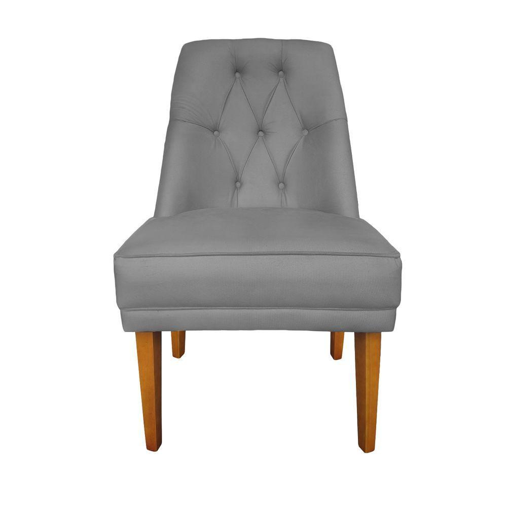 Kit 4 Cadeiras Paris + 2 Paris Retro Linho Cinza