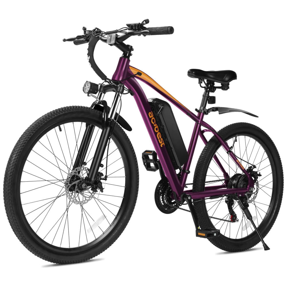 Miniatura Bicicleta Elétrica Apex para Adultos, Aro 26 1000W Pico Mountain Bike Elétrica, Velocidade Máxima de 35 Km/h, Alcance Máximo de 88,51 Km, Bateria Remo