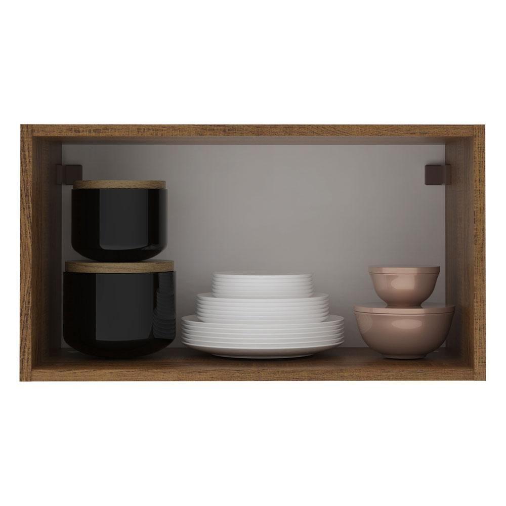 Armário Aéreo Madesa Lux 60cm 1 Porta Basculante