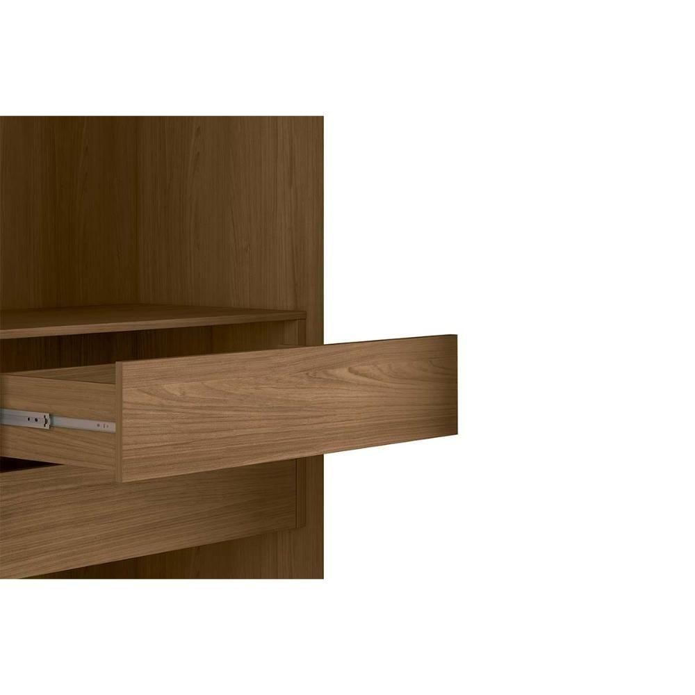 Miniatura Guarda Roupa Casal Versalhes Gold 6 Portas C/ Pés Jatoba - Santos Andirá