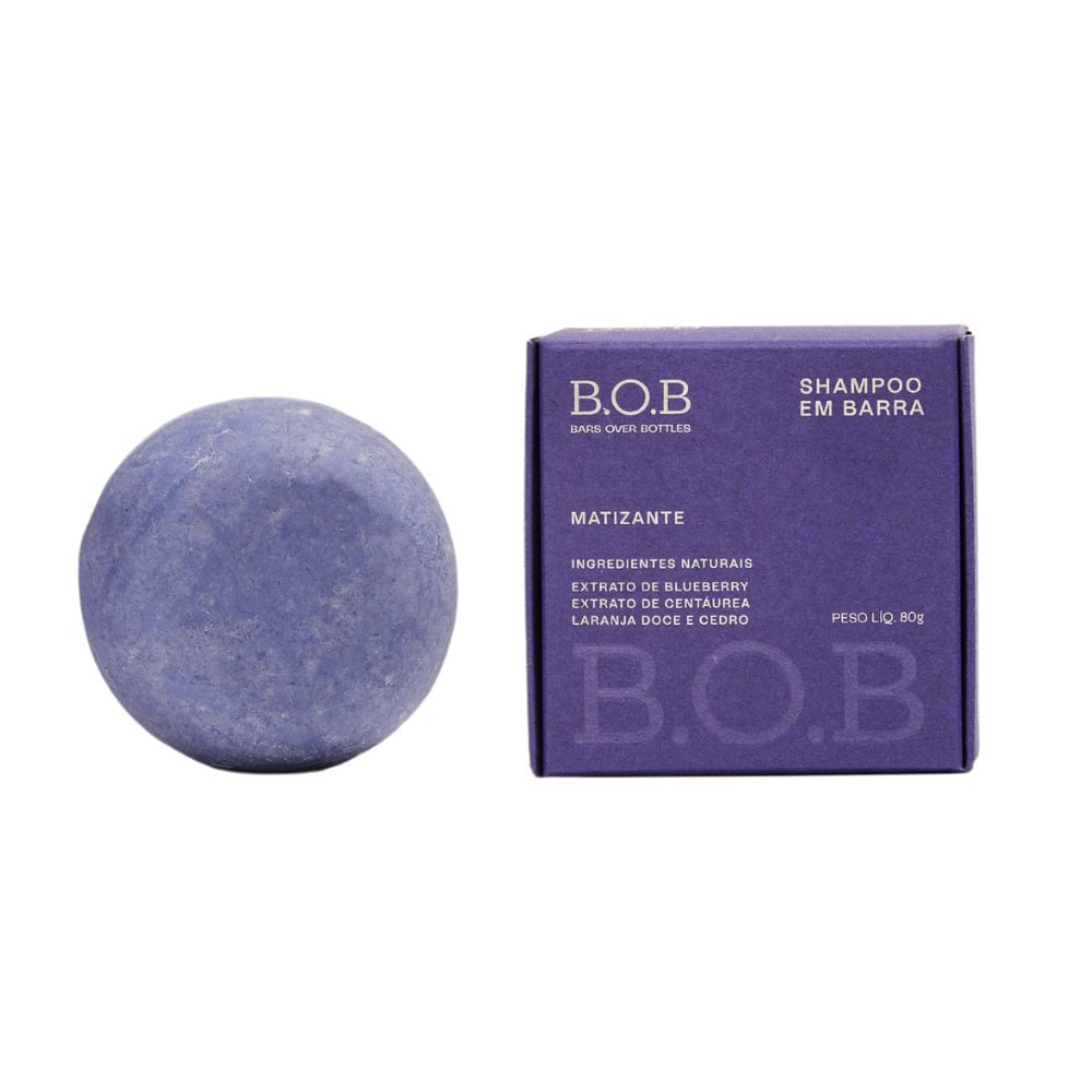Miniatura Shampoo Bob Em Barra Matizante Bars Over Bottles 80G