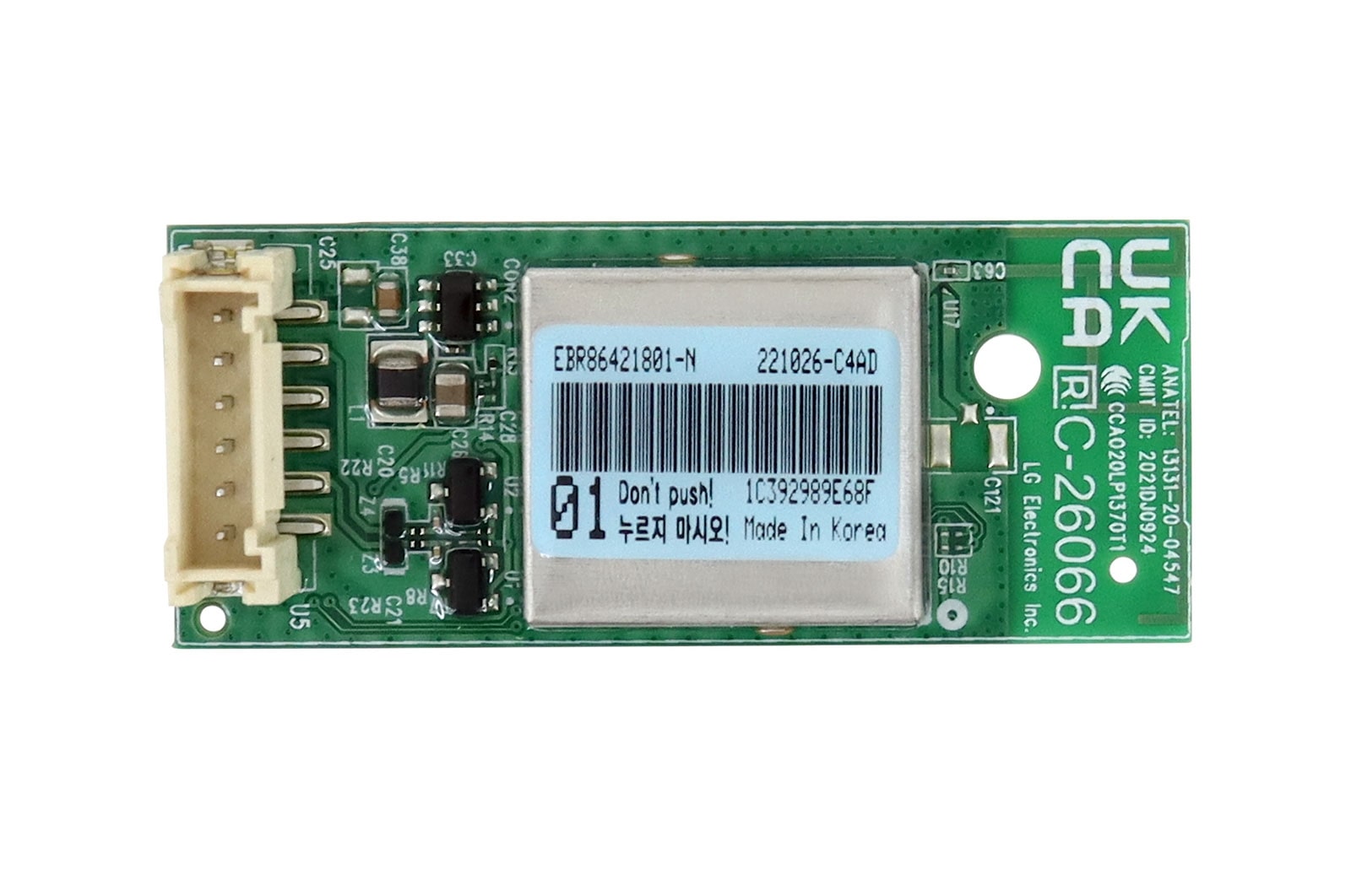 Miniatura Placa WI-FI Ar Condicionado LG - EBR86421801 S4NQ09WA51C.EB2GAMZ