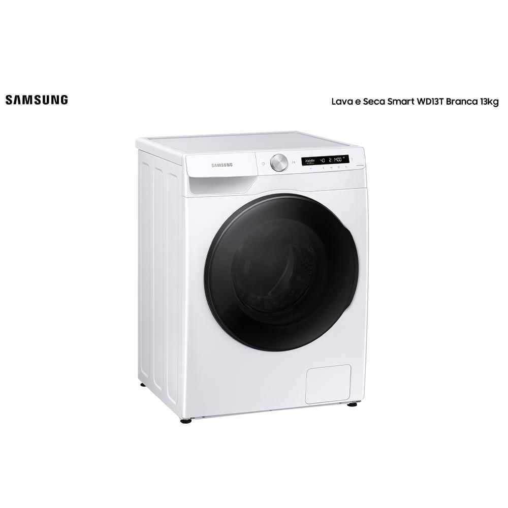 Miniatura Lava e Seca 13 Kg Samsung Eco Bubble Branca com 25 Programas de Lavagem - WD13T504DBW 110