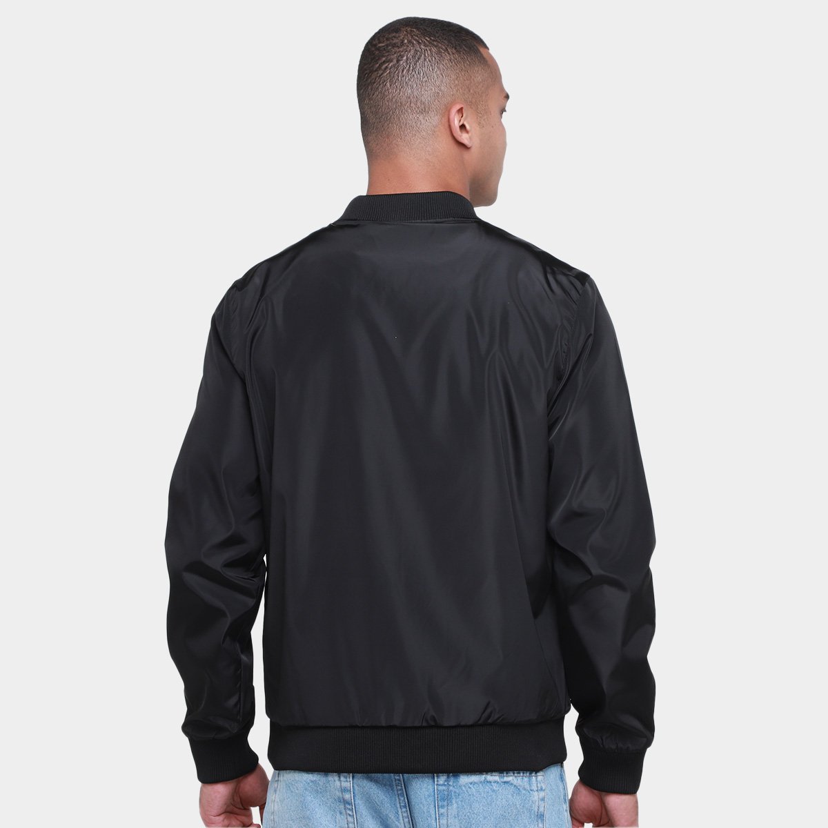 Miniatura Jaqueta Bomber Ellus Nylon Light Masculina Preto - G