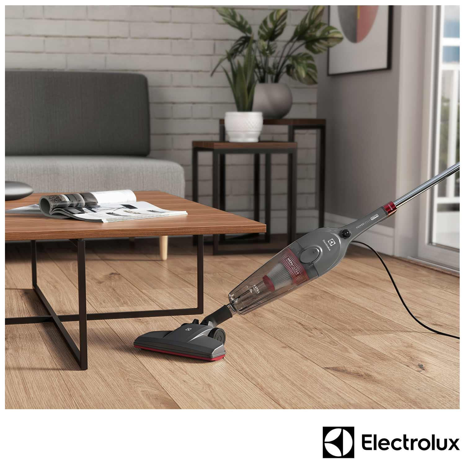 Aspirador de Pó Electrolux PowerSpeed Ultra com capacidade de 1,6 litros Filtro - STK15 110