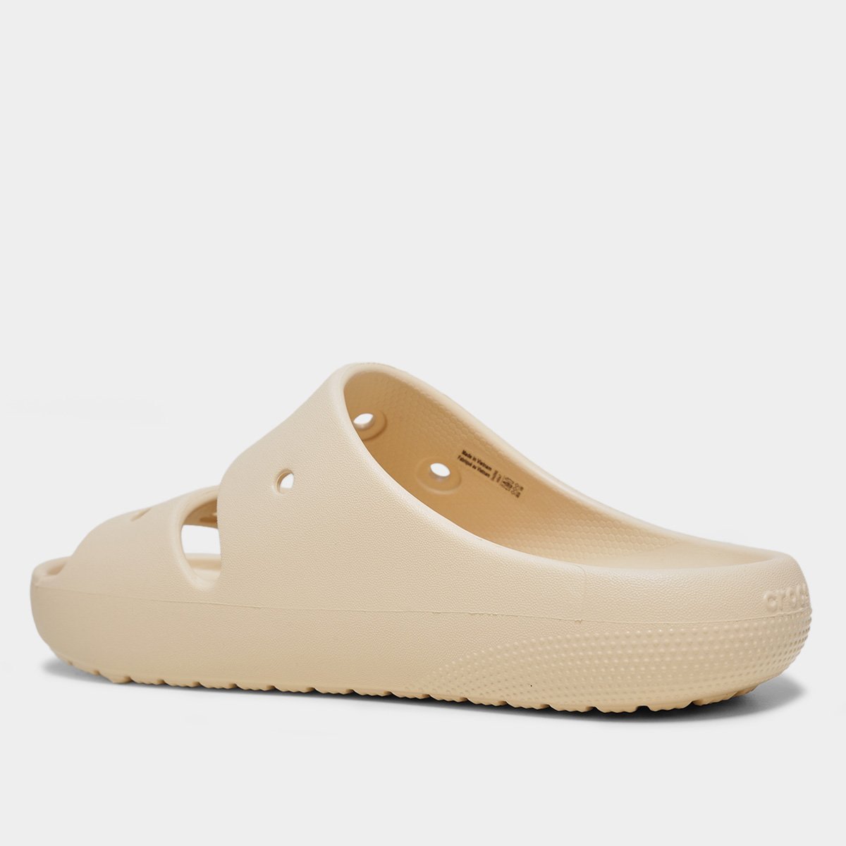 Miniatura Crocs Classic Sandal v2 Feminino Bege - 35