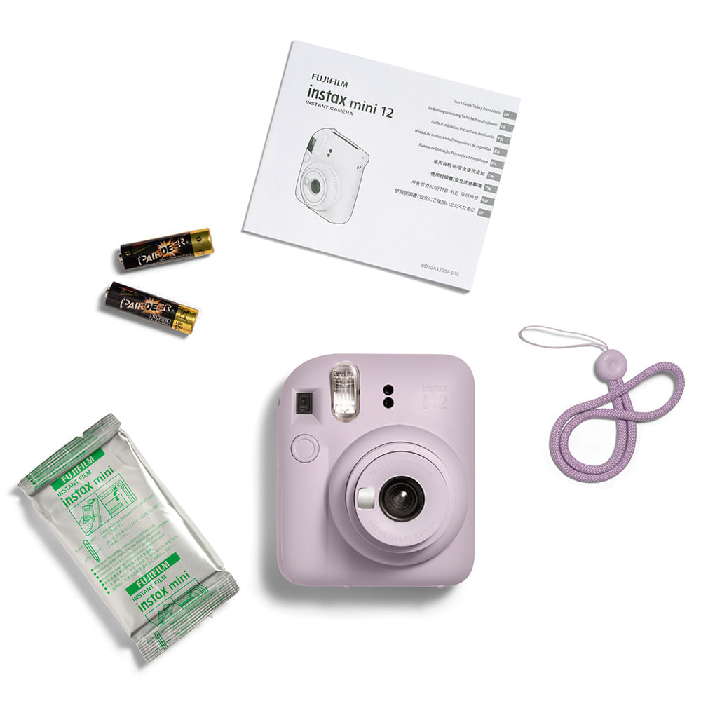 Miniatura Câmera Instantânea Instax Mini 12 Fujifilm Lilás Candy - 705069127