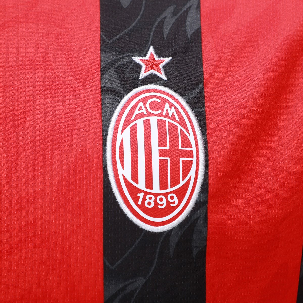 Miniatura Camisa Milan Home 25/26 s/n Torcedor Puma Masculina Vermelho - EGG