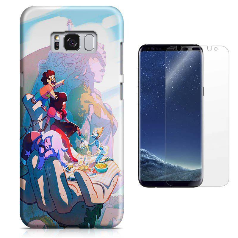 Miniatura Kit Capa Galaxy S8+ Plus Steven Universe E Película