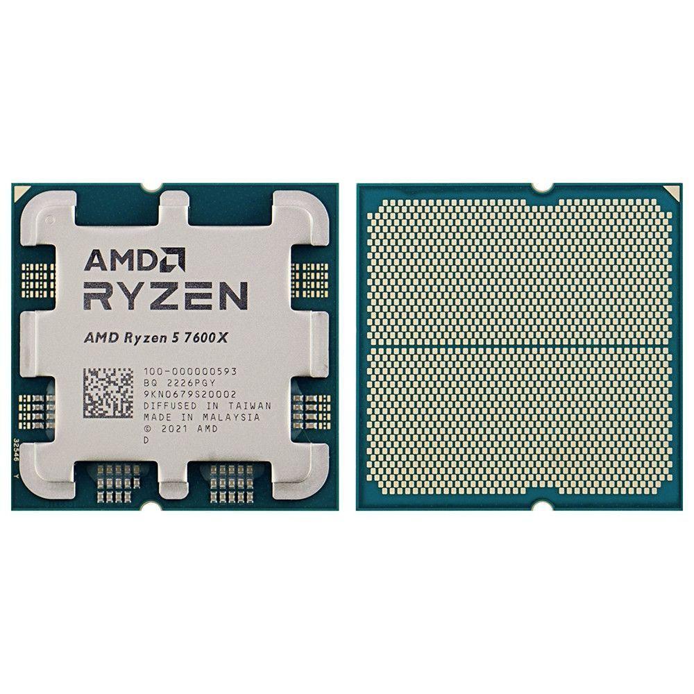 Processador Amd Ryzen 9 7900x 76mb 4.7 - 5.6ghz - 100-100000589wof Preto