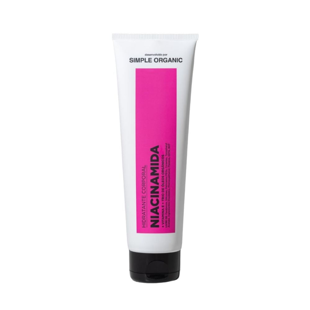 Miniatura Hidratante Corporal Simple Organic Niacinamida 300g