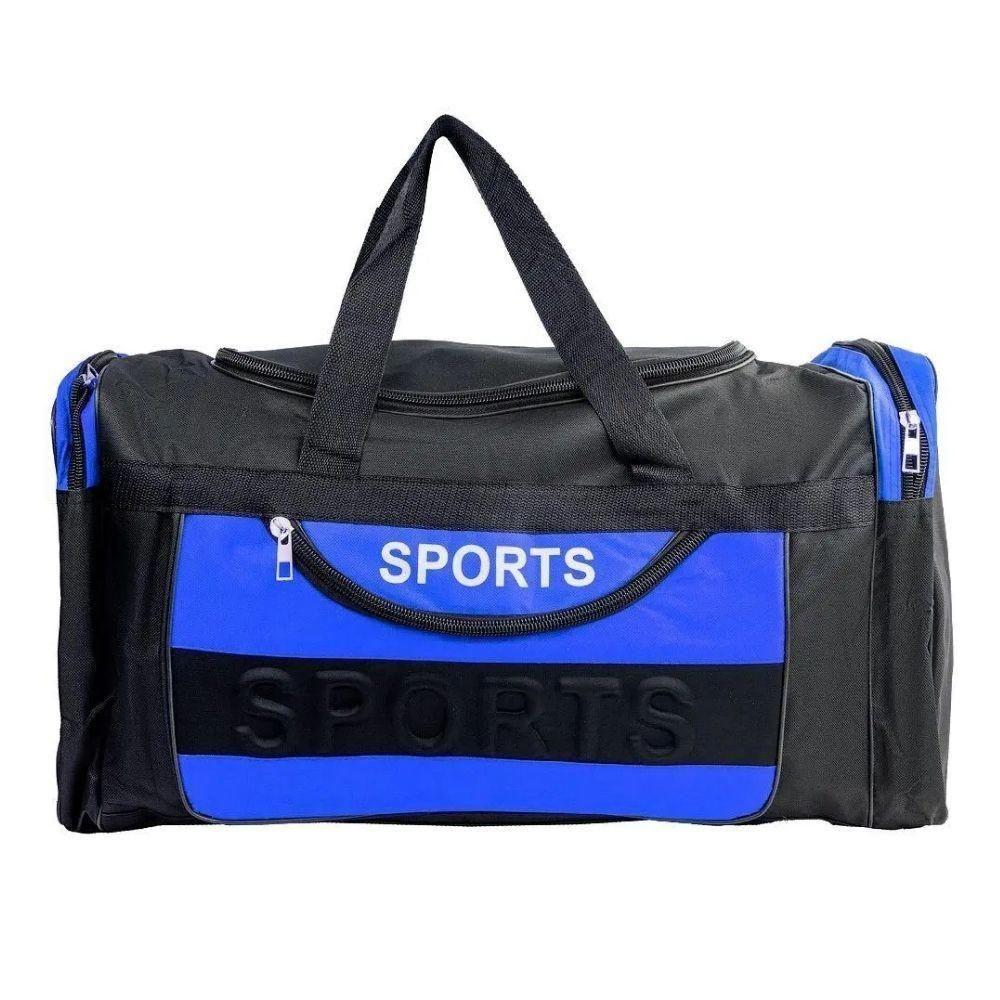 Miniatura Bolsa Mala De Mao Esportiva Mochila Sacola Treino Academia Viagem Masculina Feminina Azul