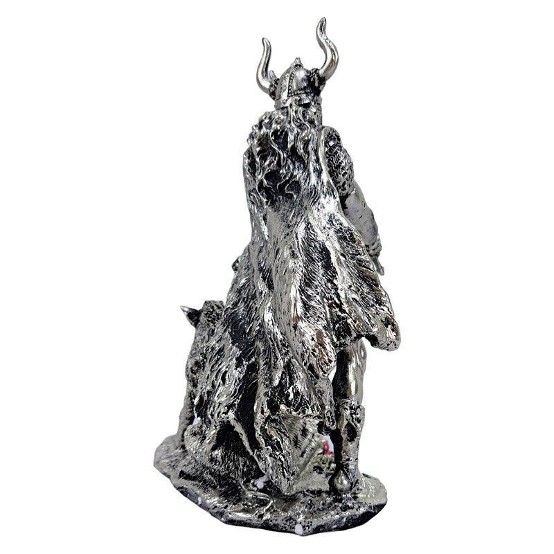 Miniatura Estátua De Freyr Deus Nórdico Da Prosperidade Fertilidade